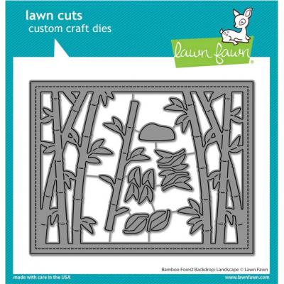 Lawn Fawn Lawn Cuts Dies -  Bamboo Forest Backdrop: Landscape